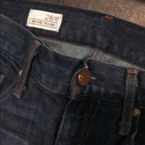 Gap jeans high rise trouser size 28/6
